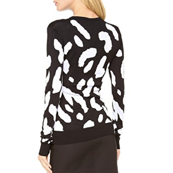 Josh Goot Slim Sweater, Black/White, SM, NEW - Picture 2 of 5